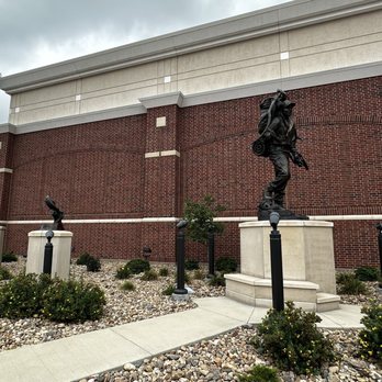 Scheels - Hunting and fishing bronze statues - Hunting & Fishing Supplies Near Me - Johnstown, Colorado
