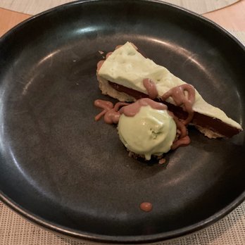 PAI Honolulu - Chocolate & black cardamom- Ganache, chocolate custard, avo gelato - New American Near Me - Honolulu, Hawaii PAI Honolulu - Chocolate & black cardamom- Ganache, chocolate custard, avo gelato - New American Near Me - Honolulu, Hawaii
