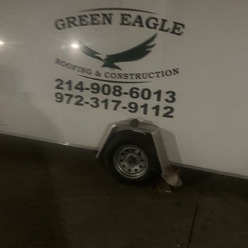 Green Eagle Roofing and Construction - trailer - Roofing Near Me - Lake Dallas, Texas Green Eagle Roofing and Construction - trailer - Roofing Near Me - Lake Dallas, Texas