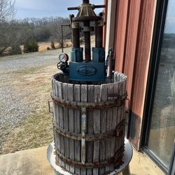 Tennessee Valley Winery - Old wine press