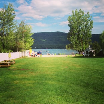 Shore Meadows Motel - View from the house. This is the private beach. - Hotels Near Me - Lake George, New York Shore Meadows Motel - View from the house. This is the private beach. - Hotels Near Me - Lake George, New York