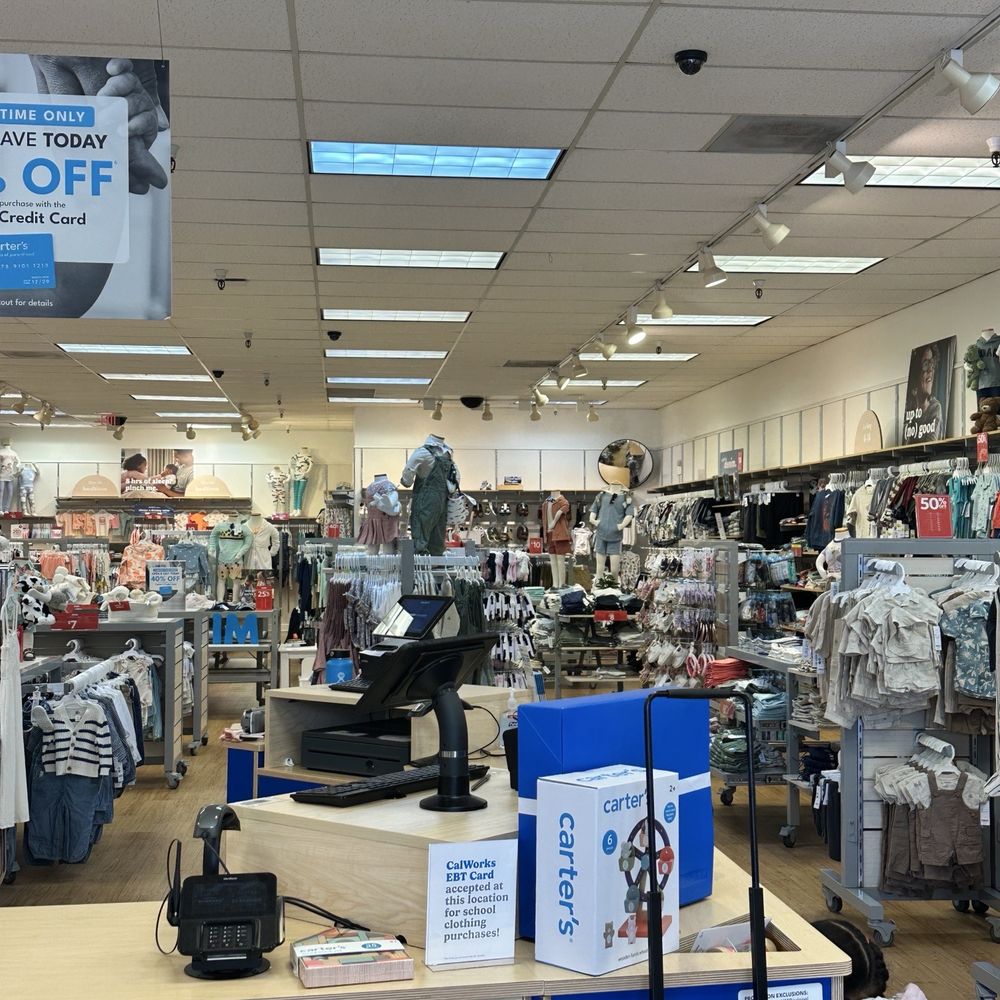 Carter's - Inside - Children's Clothing Near Me - Colma, California