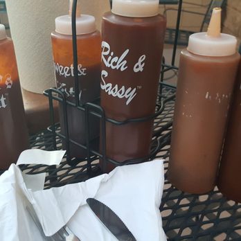 Famous Dave's Bar-B-Que - All the sauces - Barbeque Near Me - Yuma, Arizona Famous Dave's Bar-B-Que - All the sauces - Barbeque Near Me - Yuma, Arizona