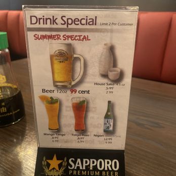 Kaiba - Drink specials - Sushi Bars Near Me - La Verne, California