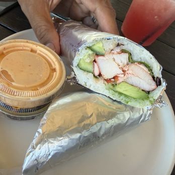 Howdy's Sonrisa Cafe - Lobster burrito - Cafes Near Me - Malibu, California Howdy's Sonrisa Cafe - Lobster burrito - Cafes Near Me - Malibu, California