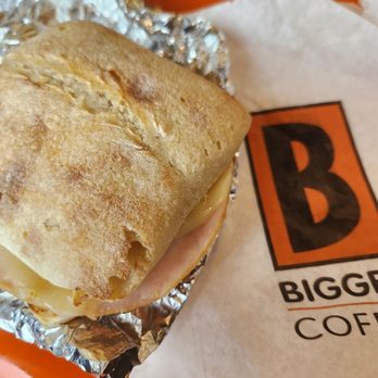 Biggby Coffee - Turkey Ciabatta Sandwich - Coffee & Tea Near Me - Cincinnati, Ohio