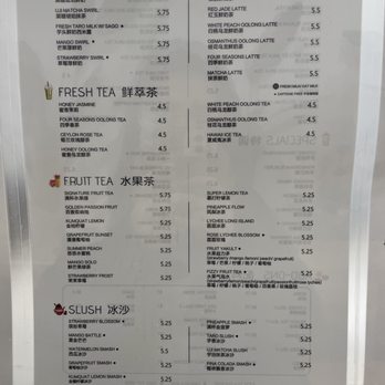 JOOY TEA SHOPPE - Menu 11/2021 - Bubble Tea Near Me - Brooklyn, New York