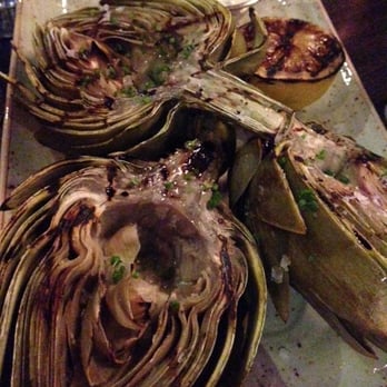 Crush - Grilled Artichokes ($9) - Lounges Near Me - Chico, California
