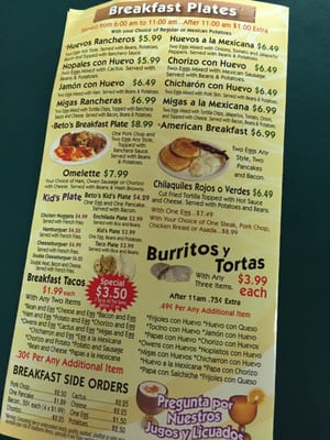Menu photo 5 Beto's Mexican Restaurant Austin, TX Menu photo 5 Beto's Mexican Restaurant Austin, TX