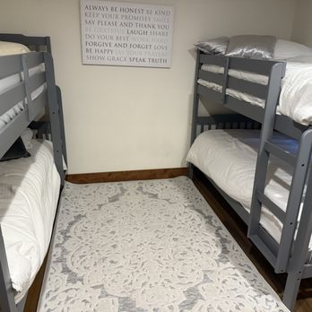 KLY Cleaning - Hard to see but bunk beds unmade - Home Cleaning Near Me - Mesa, Arizona