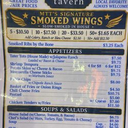 Montgomery Towne Tavern - Menu 1