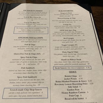 The Crown & Anchor Pub - Menu - Pubs Near Me - Pooler, Georgia The Crown & Anchor Pub - Menu - Pubs Near Me - Pooler, Georgia