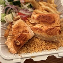 Salmon platter