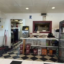 Vernon Burger - Kitchen area smells great!