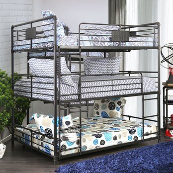 Furniture Plus - Triple Bunk Bed Specials with mattress - Mattresses Near Me - Palmdale, California Furniture Plus - Triple Bunk Bed Specials with mattress - Mattresses Near Me - Palmdale, California