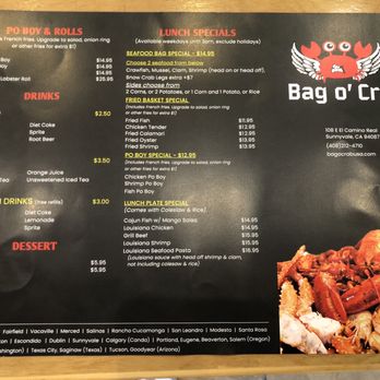 Bag O Crab - Seafood Near Me - Sunnyvale, California