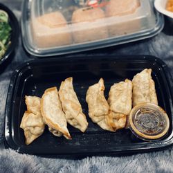 Bowls of Rice - Crispy pork dumplings