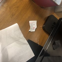 Dunwoody Urgent Care - Trash in waiting room.