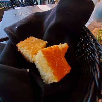 Root - Corn bread (part of the bread appetizer I was served). Rich and buttery, would recommend for an entree or dessert - American Near Me - Georgetown, South Carolina
