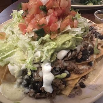 La Corneta Taqueria - Super Nachos w Carne Asada. Very flavorful and plentyful - Mexican Near Me - Burlingame, California