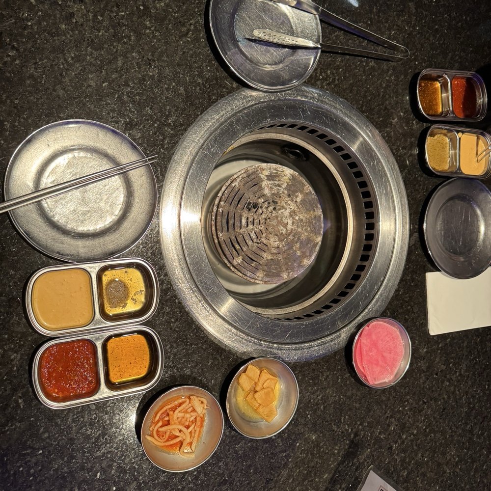 Iron Age - Table Setup - Korean Near Me - Catonsville, Maryland