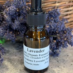 Providence Lavender Farm - 1/2 oz Eyedropper bottles of Lavender Essential Oil $10