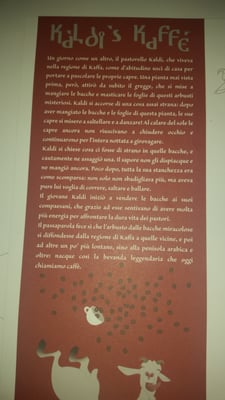 Menu photo 2 Kaldi's Kaffè Prato, PO