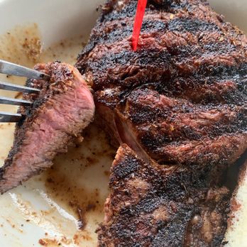 Skipper's Fish Camp - Ribeye cooked perfectly. - Seafood Near Me - Darien, Georgia Skipper's Fish Camp - Ribeye cooked perfectly. - Seafood Near Me - Darien, Georgia