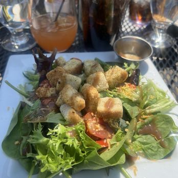 Chambers Bay Grill - My replacement salad for the hair in my burger patty lol - Breakfast & Brunch Near Me - University Place, Washington