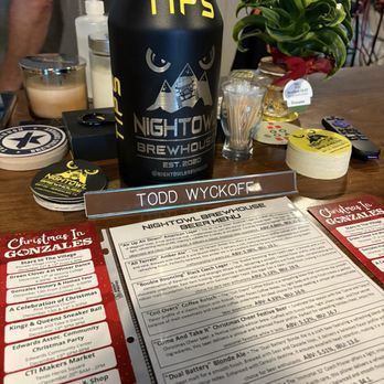 Nightowl Brewhouse - Bar top - Breweries Near Me - Gonzales, Texas Nightowl Brewhouse - Bar top - Breweries Near Me - Gonzales, Texas