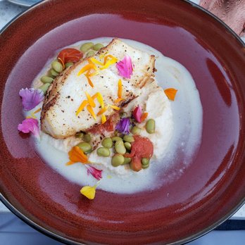 Poseidon on the Beach - Sea Bass - Seafood Near Me - Del Mar, California