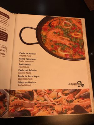 Menu photo 5 Lizarran Madrid, M