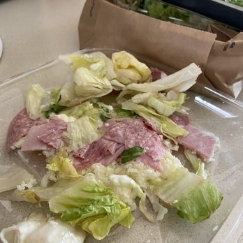 Jet's Pizza - Cheese had already started melting and was one big glob stuck to the top of the container- lettuce and meat already turning bad color. - Pizza Near Me - Plymouth, Michigan Jet's Pizza - Cheese had already started melting and was one big glob stuck to the top of the container- lettuce and meat already turning bad color. - Pizza Near Me - Plymouth, Michigan