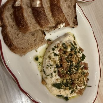 Malfi - White bean appetizer with sourdough - Pasta Shops Near Me - Tulsa, Oklahoma