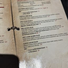 Menu Menu