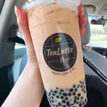 TeaLatte Bar - Assam milk tea, less ice half sugar and small boba - Coffee & Tea Near Me - Carrollton, Texas TeaLatte Bar - Assam milk tea, less ice half sugar and small boba - Coffee & Tea Near Me - Carrollton, Texas