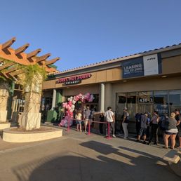 We decide to go opening day around 6:00 in the evening, the line was long but not unbearable.