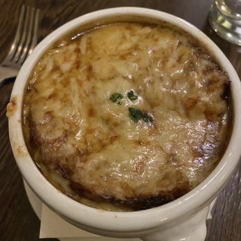 Perle Restaurant - French Onion Soup - New American Near Me - Pasadena, California