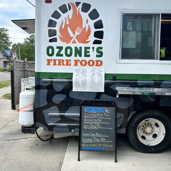 Ozone's Brewhouse - a food truck parked on the side of the road - Breweries Near Me - Lansing, Michigan
