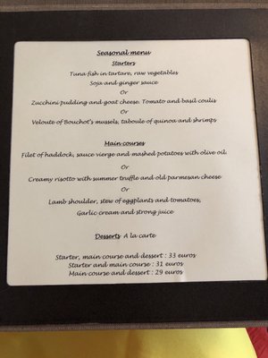 Menu photo 1 Restaurant Avenio Avignon, 84