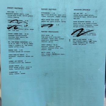 Breadbelly B12 - menu august 2026 - Bakeries Near Me - San Francisco, California