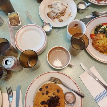 Little Goat Diner - Chocolate pancakes - Diners Near Me - Chicago, Illinois