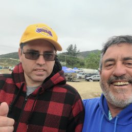 My son Derek and myself. My son Derek and myself.