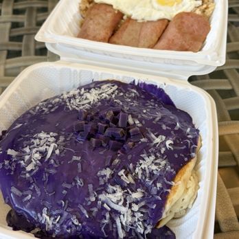 Forty Niner - Waikiki - Ube pancake - Hawaiian Near Me - Honolulu, Hawaii Forty Niner - Waikiki - Ube pancake - Hawaiian Near Me - Honolulu, Hawaii