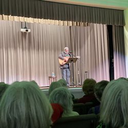 The Nineteenth Century Club - Gerry Dignan singing beautiful Irish songs and sharing stories from the world of their ancestors. Very fun afternoon.