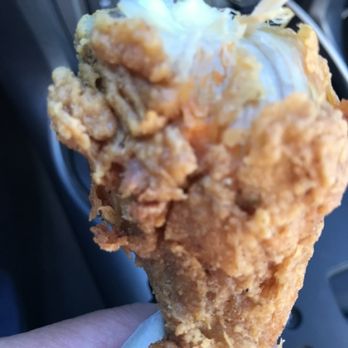Krispy Krunchy Chicken - Sorry for the blurry picture--trying to show you the orange spiciness in the meat. - Chicken Shop Near Me - San Jose, California Krispy Krunchy Chicken - Sorry for the blurry picture--trying to show you the orange spiciness in the meat. - Chicken Shop Near Me - San Jose, California