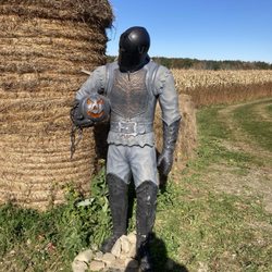 Lemieux's Orchard - Entrance to corn maze.