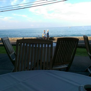 Island Lava Java - View from my table - American Near Me - Kailua Kona, Hawaii Island Lava Java - View from my table - American Near Me - Kailua Kona, Hawaii