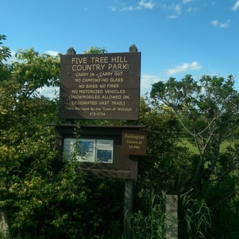 Five Tree Hill Country Park - Hiking Near Me - Williston, Vermont