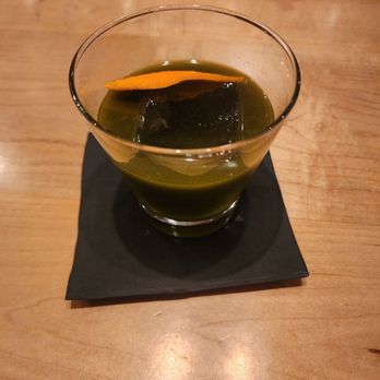 EBESU Robata & Sushi - Matcha old fashioned - Sushi Bars Near Me - Plano, Texas EBESU Robata & Sushi - Matcha old fashioned - Sushi Bars Near Me - Plano, Texas